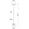 Lygtep�l SET | fremstillet af st�l | 6,00 m stangh�jde, galvaniseret | 1000 kg betonops�tningsanordning | Lysfarve: 4000 K